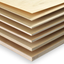 Lasersheets 10 x A4 3 mm Björkplywood | 210 x 297 mm | Värdepaket | För laserskärning, modellbygge, hobby, CNC, pyrografi