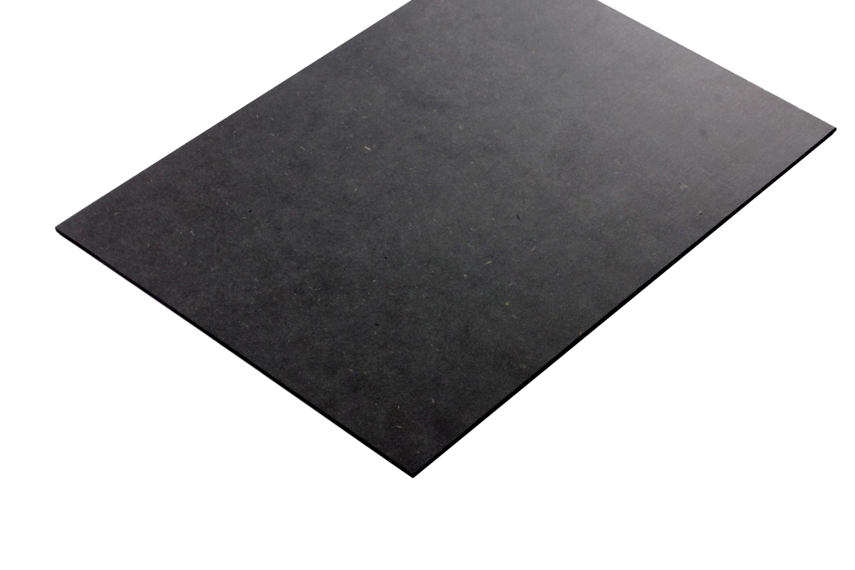Lasersheets 10 x A4 6 mm Svart MDF | 210 x 297 mm | Värdepaket | För laserskärning, modellbygge, hobby, CNC, pyrografi